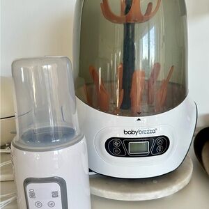 Baby Brezza Bottle Sterilizer and drier + Bottle/ baby food warmer